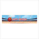 Cricket Theme Birthday Party Water Bottle Labels