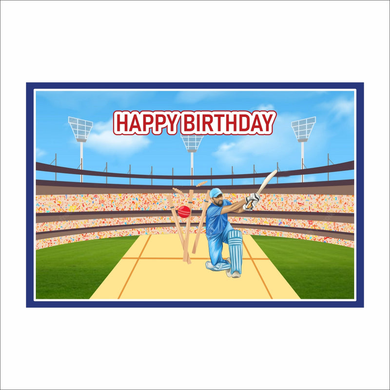 Cricket Theme Birthday Table Mats