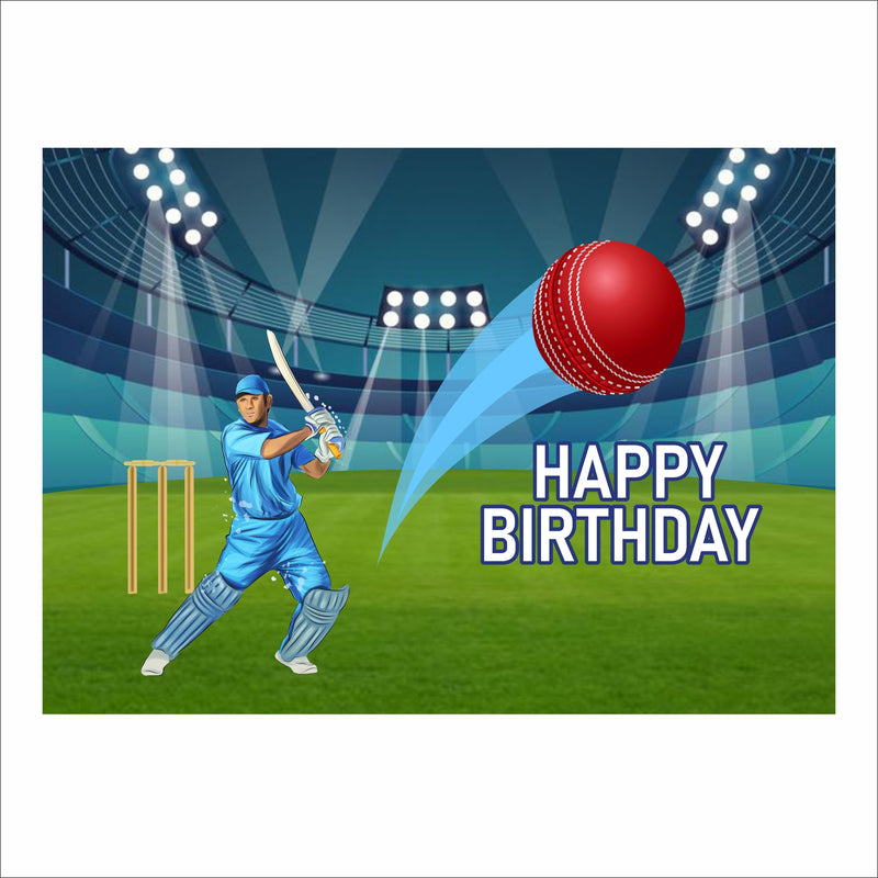 Buy Cricket Party Decoration Backdrop Party Supplies Thememyparty