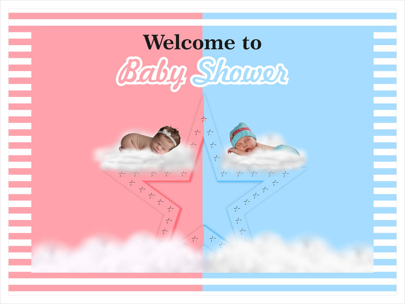 Baby Shower Party Welcome Board 