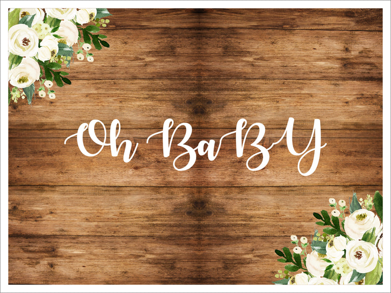Oh Baby Party Welcome Board 