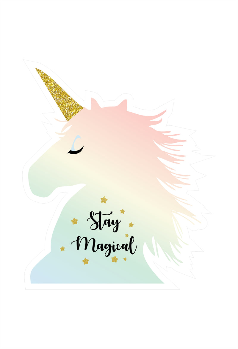 Unicorn Theme Birthday Party Welcome Board