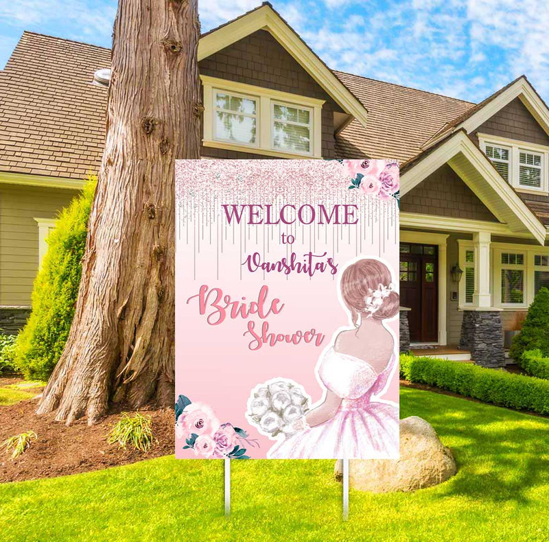 Bride to be Theme Party Welcome Board