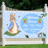 Some Bunny Is One Birthday Party Welcome Board