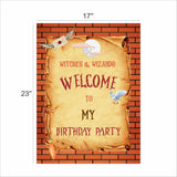 Harry Potter Theme Birthday Party Welcome Board