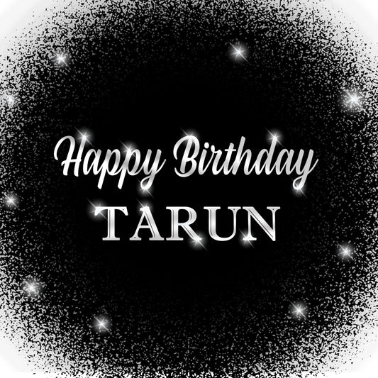 Personalize Birthday Party Backdrop Banner