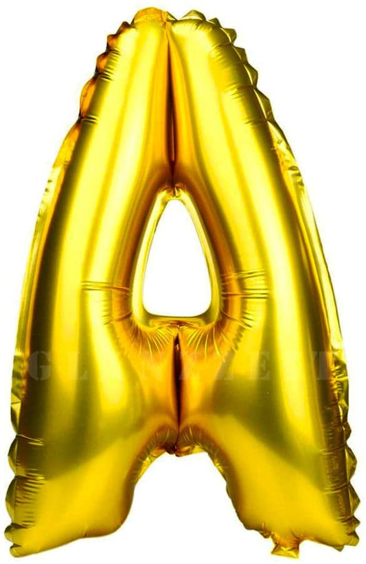 16 Inch Alphabet Letter Ballons Birthday Balloons Gold Foil Letter Balloons Birthday Party Decorations Kids