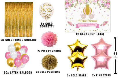 Princess Birthday Complete Party Set