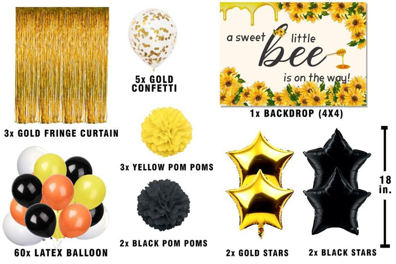 Baby Shower What It Will Bee Party Decoration Kit