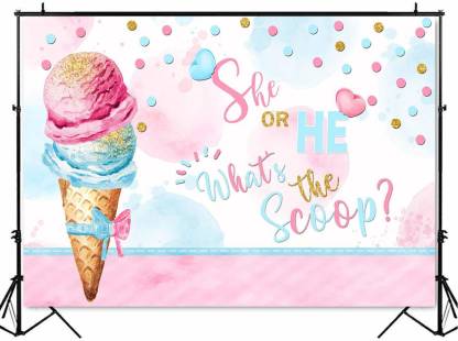 Baby Shower Party Backdrop 