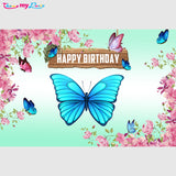 Butterflies & Fairies Theme Party Backdrop