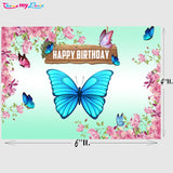 Butterflies & Fairies Theme Party Backdrop