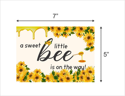 Baby Shower What It Will Bee Backdrop
