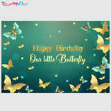 Butterflies & Fairies Theme Party Backdrop