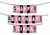 Personalized Boss Baby-Girls Banner For Birthday Decoration I Happy Birthday Banner