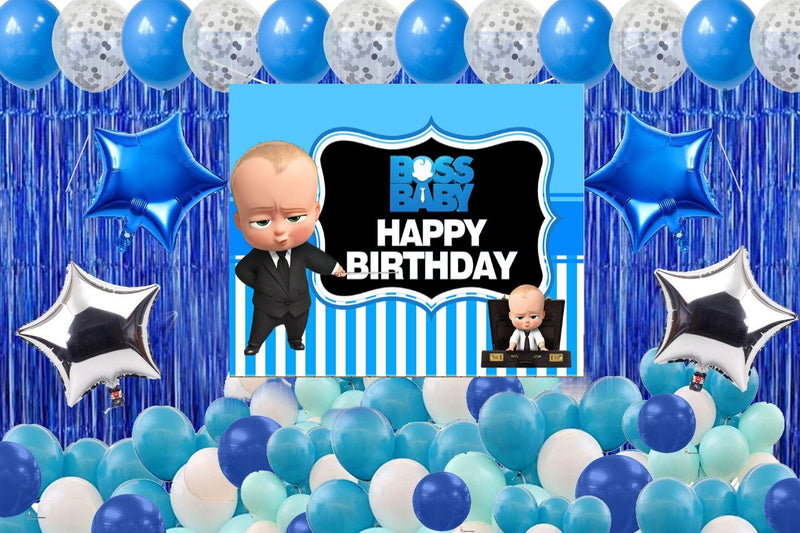Boss Baby Theme Birthday Party Complete Set