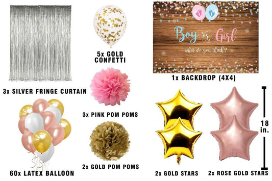 Oh Baby Party Complete Decoration Kit 