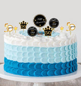 50th Anniversary  Party Cake Topper /Cake Decoration Kit