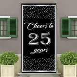 25th Anniversary  Customized Welcome Banner Roll up Standee (with stand)