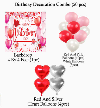 Valentine Party Decorations Complete Set