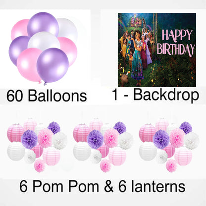 Encanto Theme Birthday Party Complete Decoration Kit