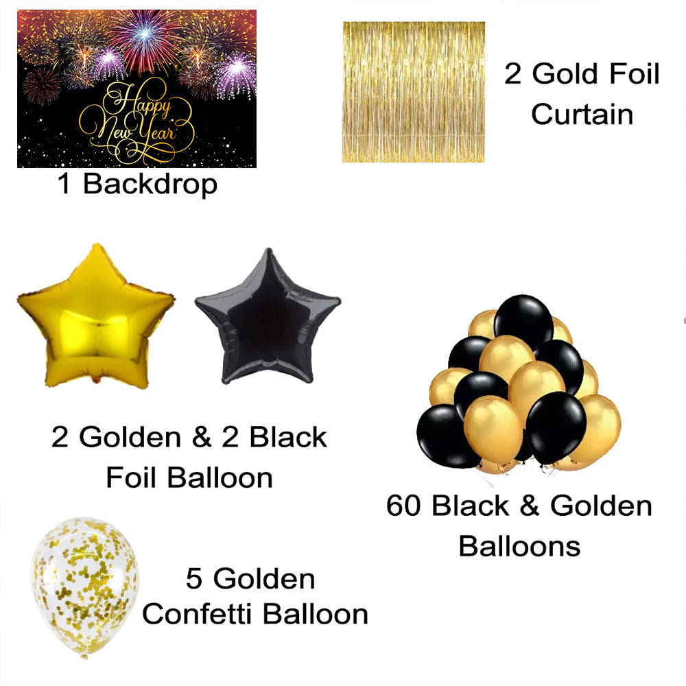 New Year Party Complete Set for Decorations