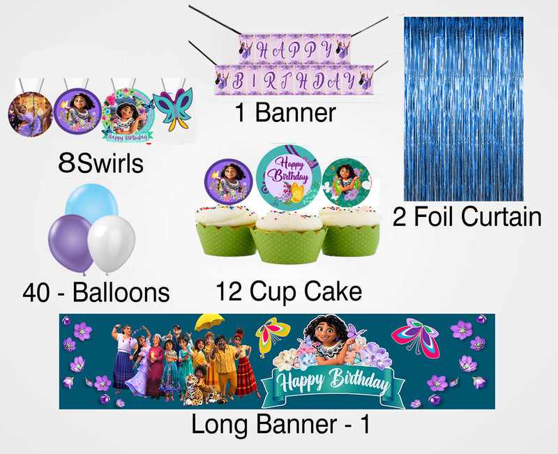 Encanto Theme Birthday Party Decoration Kit