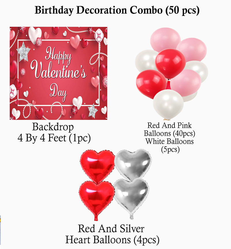 Valentine Party Decorations Complete Set