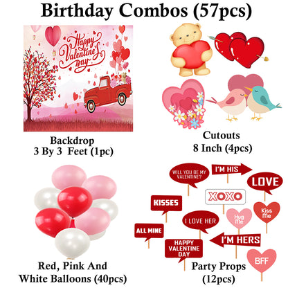 Valentine Party Decorations Complete Set