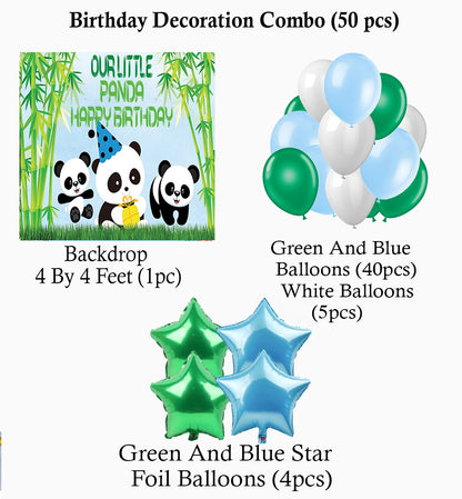 Panda Theme Party Complete Set for Decoration