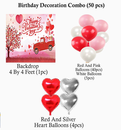 Valentine Party Decorations Complete Set