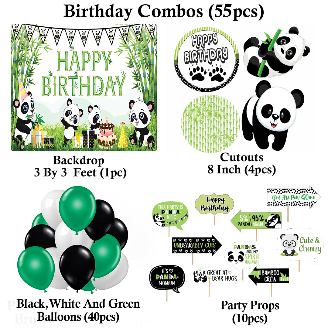 Panda Theme Party Complete Set for Decoration