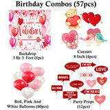 Valentine Party Decorations Complete Set