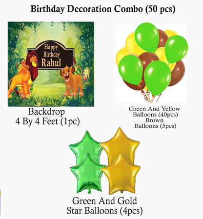 The Lion King Theme Party Complete Set for Decoration