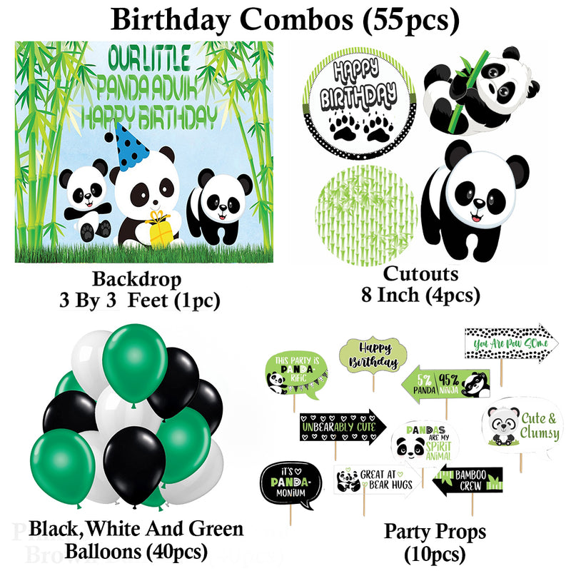 Panda Theme Party Complete Set for Decoration