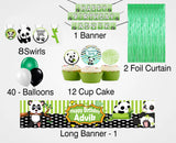 Panda Theme Birthday Party Decoration Kit