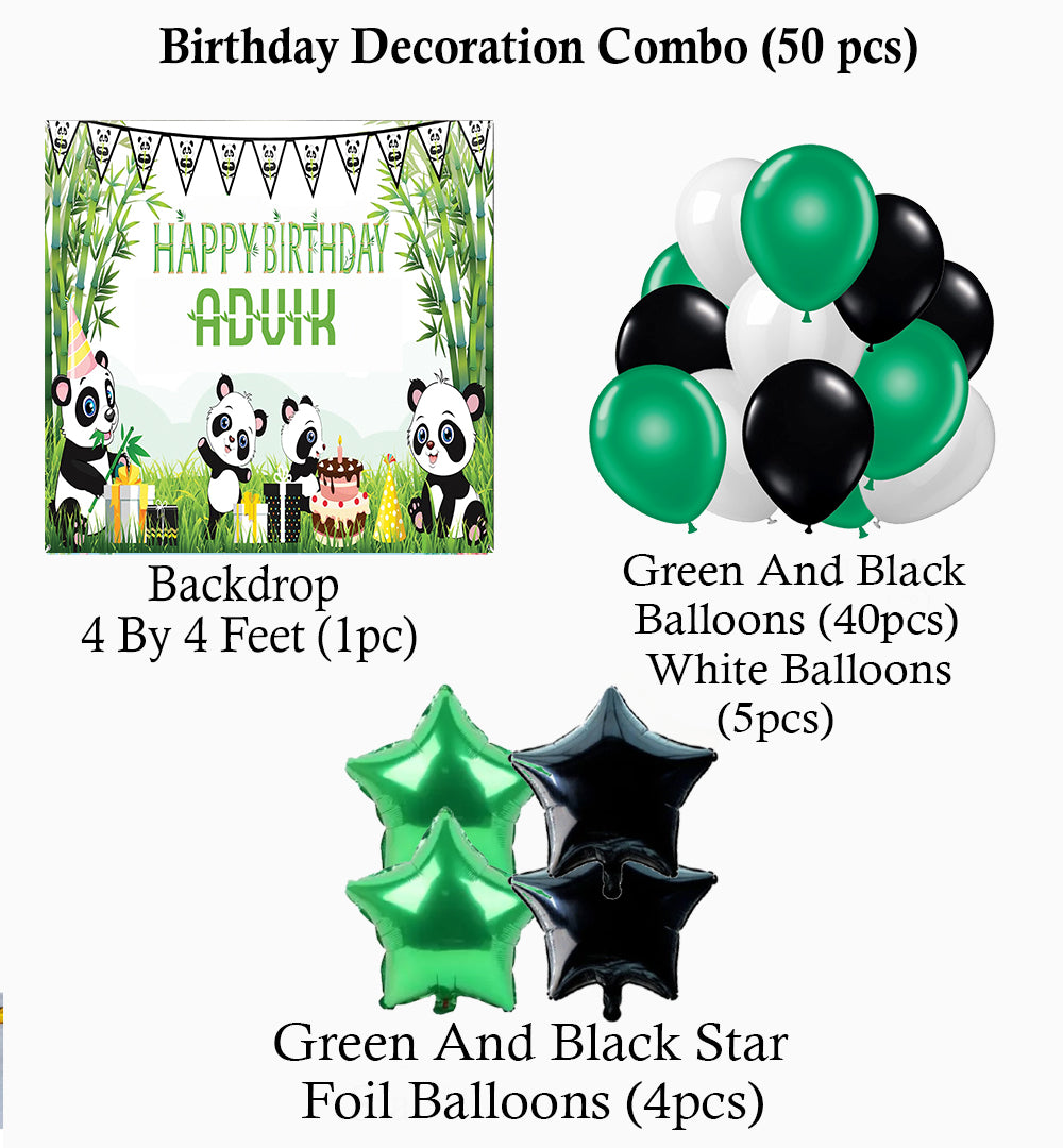 Panda Theme Party Complete Set for Decoration