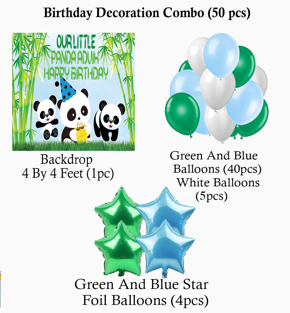 Panda Theme Party Complete Set for Decoration
