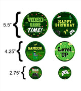 Gaming Theme Birthday Party Table Confetti