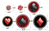 Casino/Card Party Table Confetti For Decorations