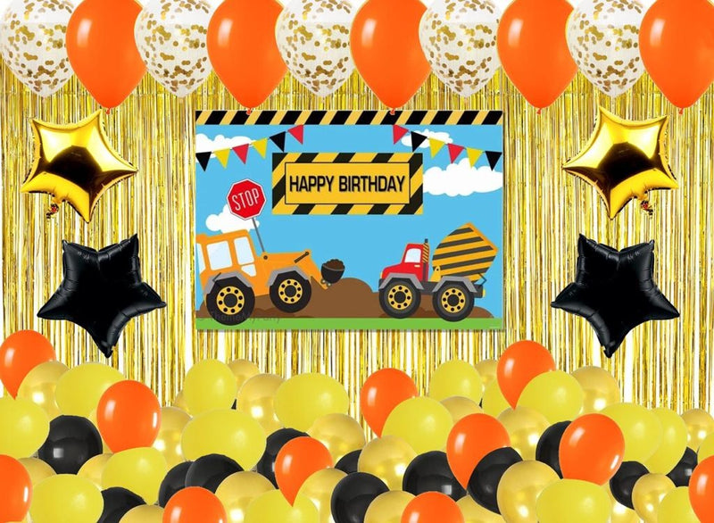 Construction Birthday Complete Party Set