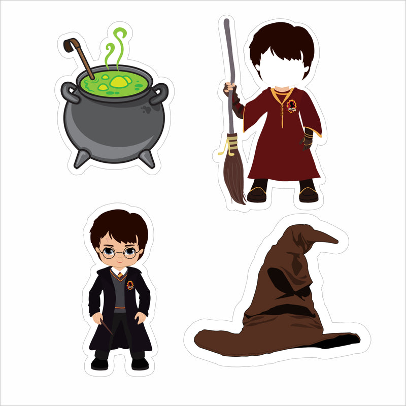 Harry Potter Theme Birthday Party Cutouts