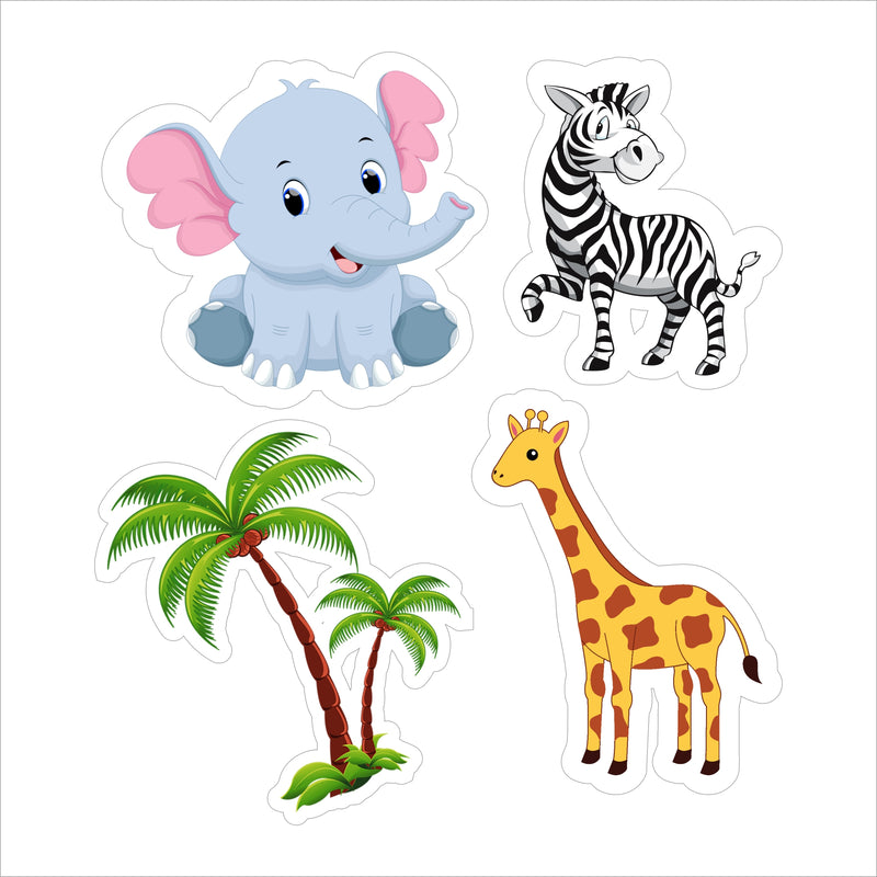 Jungle Theme Birthday Party Cutouts