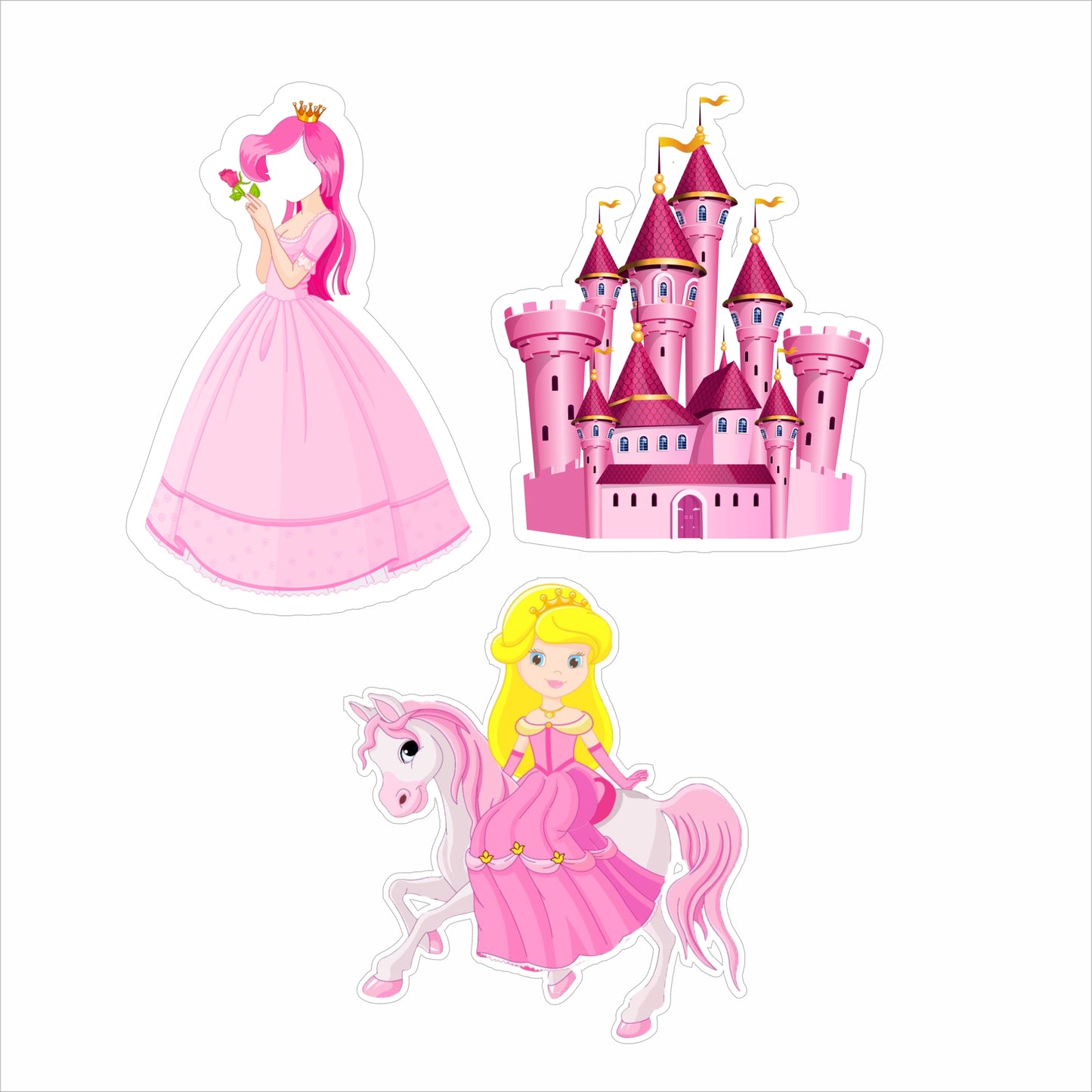 Princess Birthday Party Cutouts