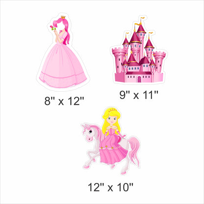 Princess Birthday Party Cutouts