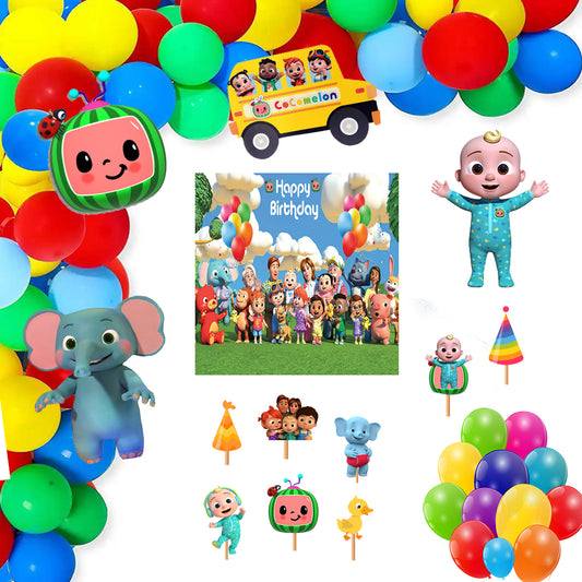Cocomelon Theme Party Complete Set for Decoration
