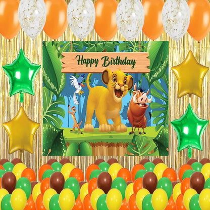 The Lion King Theme Birthday Party Decorations Complete Set