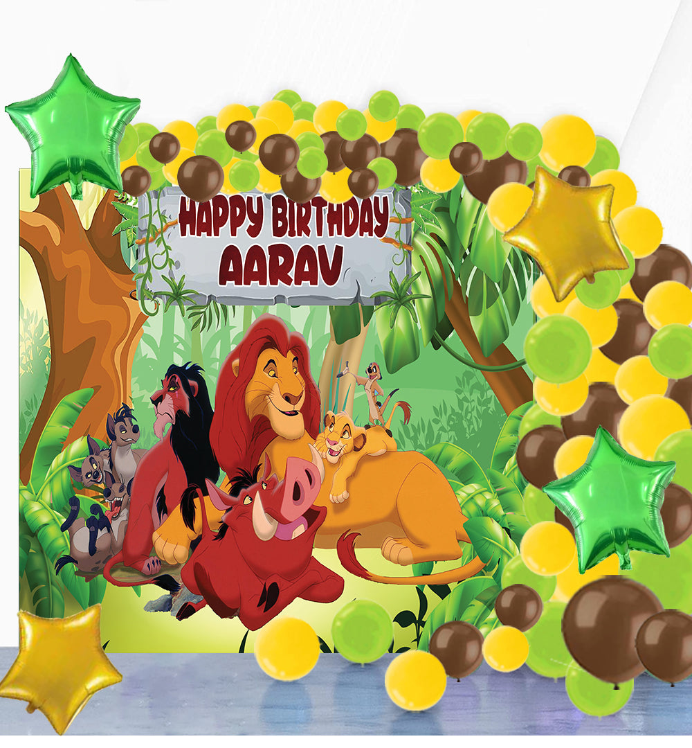 The Lion King Theme Party Complete Set for Decoration