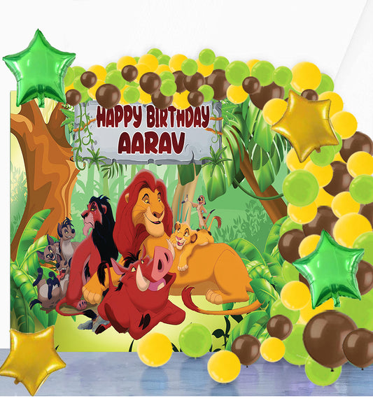 The Lion King Theme Party Complete Set for Decoration