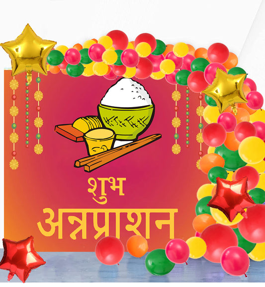 Annaprashan Ceremony Decoration Kit for Complete Set